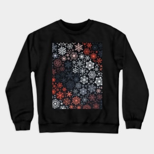 Colored snow Crewneck Sweatshirt